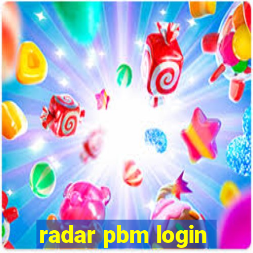 radar pbm login